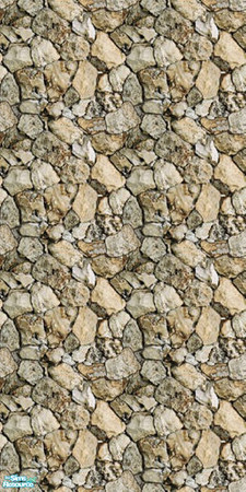 Sims 2 — Natural Stone Set 02 - Wall05 by ayyuff — 