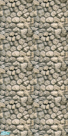 Sims 2 — Natural Stone Set 02 - Wall06 by ayyuff — 