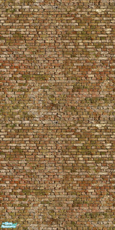 Sims 2 — Natural Old Stone Set 03 - Wall 02 by ayyuff — 