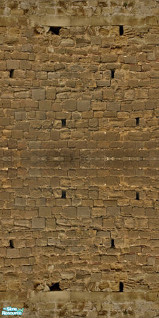 Sims 2 — Natural Old Stone Set 03 -Wall 03 by ayyuff — 