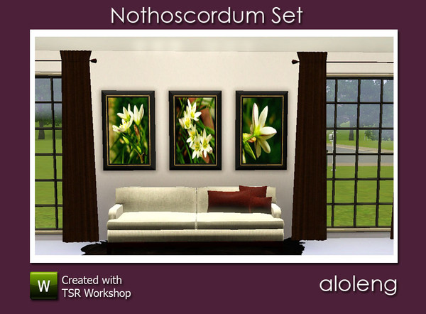 Sims 3 — Nothoscordum Set by aloleng — Nothoscordum Set by aloleng.