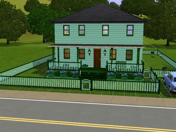 Sims 3 — The Midwestern by HollyHoskinson — This is a little like you see all over the midwest a cozy house with 2
