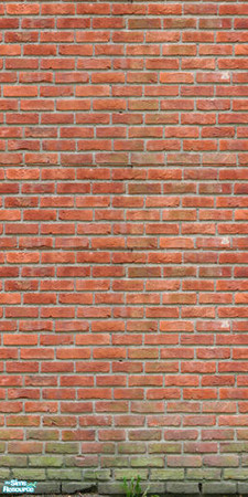 Sims 2 — Brick Set 14 - Wall 02 by ayyuff — 