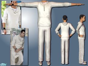 Sims 2 — Twilight Hoodie and Pants by Dgandy — Hoddie is a new mesh. Pants are a recolor of game pants. Also included in