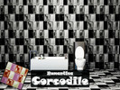 Sims 3 — Crocodile by romanticred — tile/mosaic pattern.