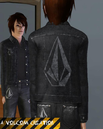 Sims 3 — Volcom Jacket by volc0m — Volcom Jacket Age is Adult Sex Is Male Type is Everyday