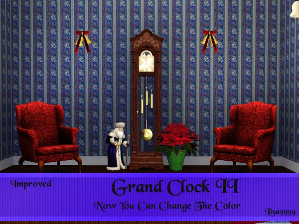 Sims 3 — Grand clcok by lisa9999 — A grandfather clock. Lisa9999 TSRAA Now recolorable!