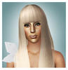 Sims 3 — Lady GaGa (Just Dance Era) by ChazDesigns — The electro pop sensation Lady GaGa with her long hair look from