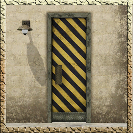 Sims 3 — Industrial Strength Interior Door by Cyclonesue — A plain door best suited to interiors (let's face it - it's