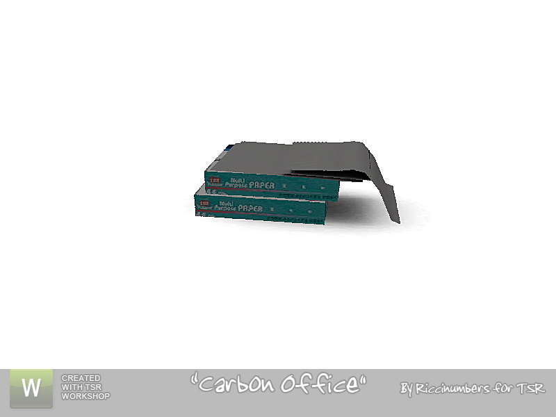 Sims 3 Paper Object The Sims Resource | Carbon Office Stack of Papers