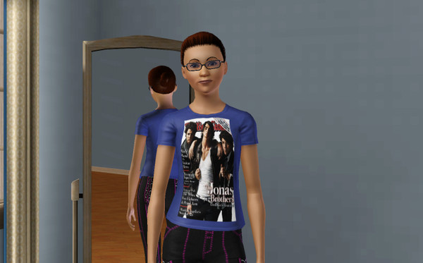 Sims 3 — Women's Jonas Brothers Shirt by evilerci — Jonas Brothers T shirt
