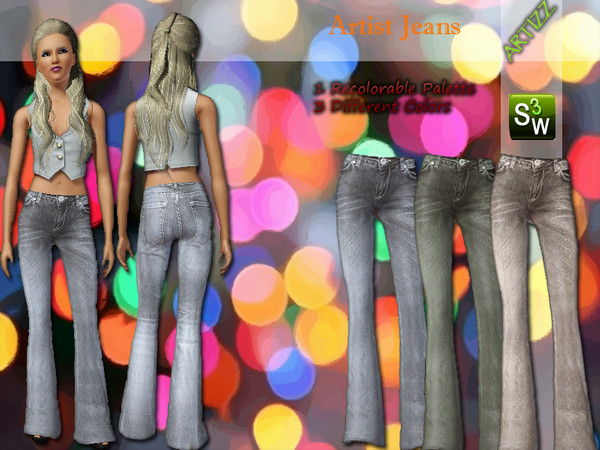 Sims 3 — Jeans by Artizz2 — Artizz Jeans.Enjoy.