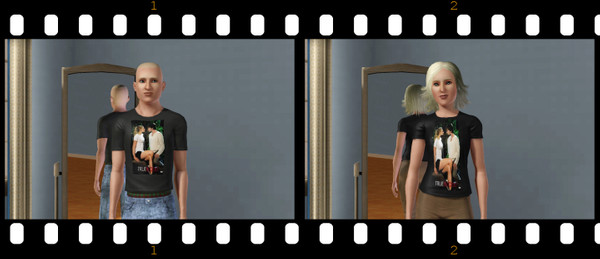 Sims 3 — True blood shirts by evilerci — Man and Woman's True Blood Shirt