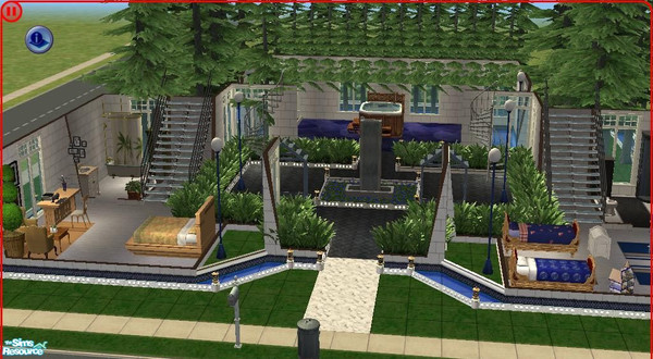 Sims 2 — 111 Milton Avenue by kelleyblairostermann — A GRAND Estate! 2 very large bedrooms, spacious kitchen and living