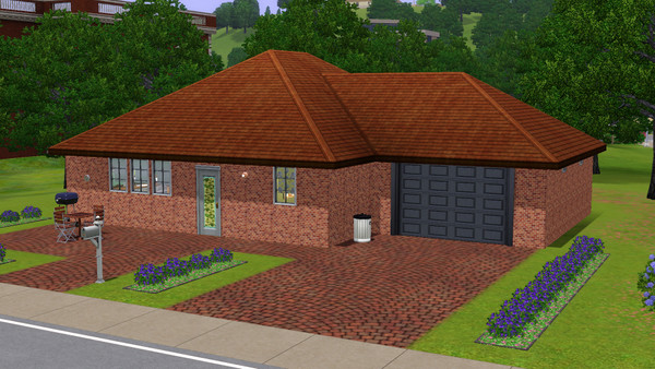Sims 3 — Simple Margarit - 2br, 1ba by Flexina — A small family home for thoose who have small amont of money. Livingroom
