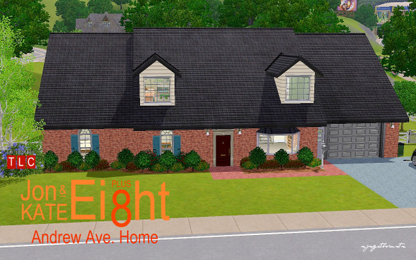 Sims 3 — Jon & Kate Plus 8 by xjxgetbornxtx31 — This beautiful brownstone was once the home of reality tv family Jon