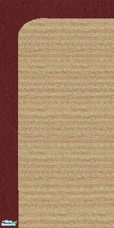 Sims 2 — Chelle's House of Books, Red, Wall #11 by Rogue4378 — Ever wanted a house made of books? This wall depicts a