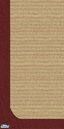 Sims 2 — Chelle's House of Books, Red, Wall #9 by Rogue4378 — Ever wanted a house made of books? This wall piece is a