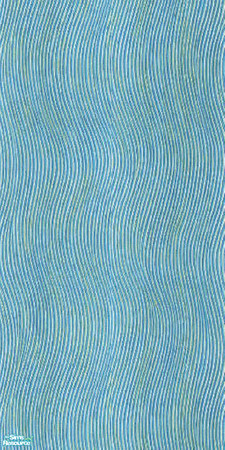 Sims 2 — Blue Wave by Roboty — A modern wave wallpaper that will wave style right through your sim's house. Made by