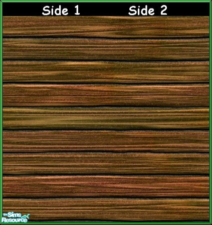Sims 2 — A420 Old Cheap Wooden Siding by Agent420 — Very old wood, weathered, slightly warped. A bit discolored with