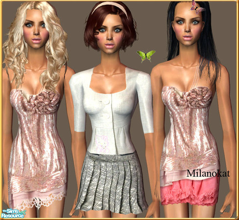 Sims 2 — Glam set 2 by milanokat — 