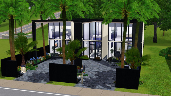 Sims 3 — Triolot - 2br, 2.5ba by Flexina — Triolot is the it house on the beach, light, warm and easy furnished. Lots of