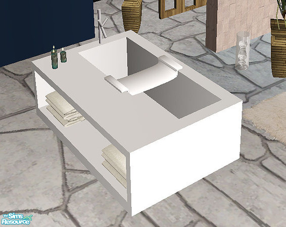 Sims 2 — Maggi - bathtub by steffor — 