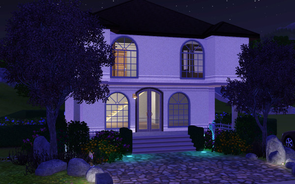 Sims 3 — Family Planner by wolfmush — This home is simple, spacious and has lots of potential. Complete with pool and
