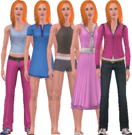 The Sims Resource - Ginny Weasley