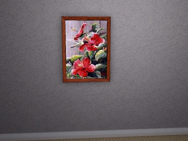 Sims 3 — Tropical Flowers by simatic26 — Floral painting