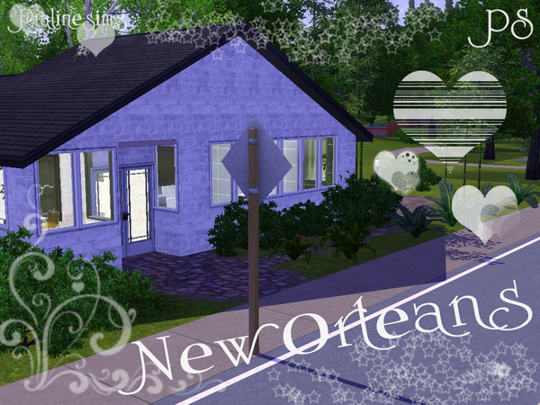Sims 3 — New Orleans by TSR Archive — New Orleans This is a starter home with a great style i hope you like it:)