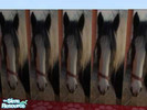 Sims 2 — Horse Wall by mikaela_ohlin — Cool to use at your pet store for example, but of course to be used at any place