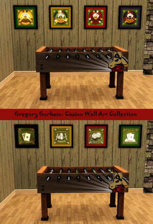 Sims 3 — Gregory Gorham Vegas Wall Art by ahundley — Gregory Gorham Vegas Wall Art