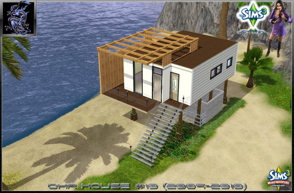 Sims 3 — OHR House #10 by _Sanel_ — New beach house for single sims enoy