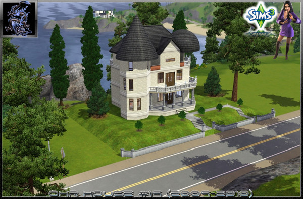 Sims 3 — OHR House #19 by _Sanel_ — Reborn of small castle from real life - enoy ^^