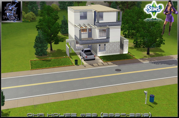 Sims 3 — OHR House #20 by _Sanel_ — This house belongs to City house category which was designed for sims 2 but since im