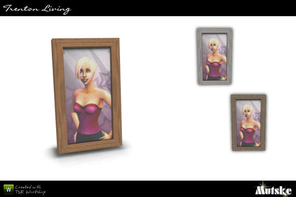 Sims 3 — Trenton Paiting II by Mutske — Table Picture. 1 Recolorable part. 3 Variations. Made by Mutske@TSR. TSRAA.