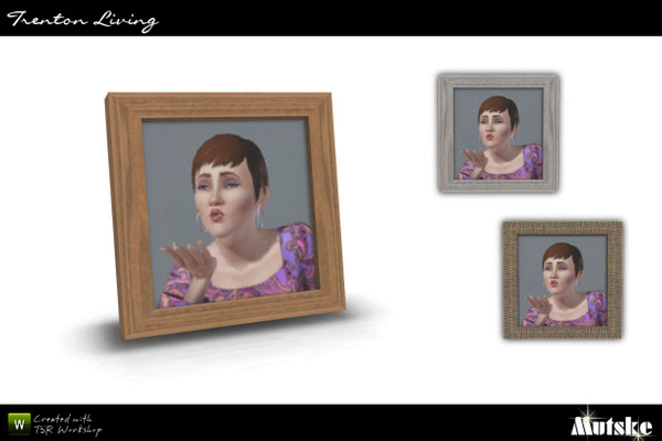 Sims 3 — Trenton Painting I by Mutske — Table picture. 1 Recolorable part. 3 Variations. Made by Mutske@TSR. TSRAA.