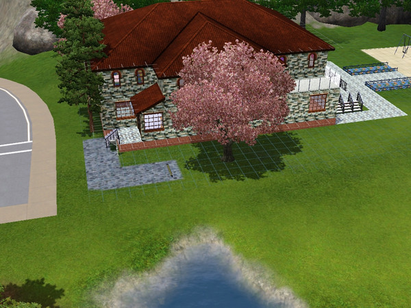Sims 3 — Greens Place by rayminator — this my first haouse that made i hope everybody likes it