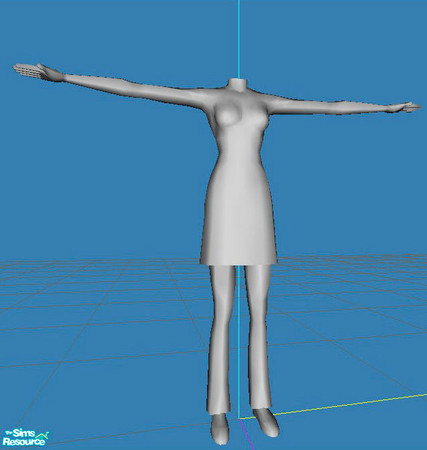 Sims 2 — Openhouse YA Casual Wear - Openhouse Ya Tubedress Mesh 2010 by openhousejack — new mesh