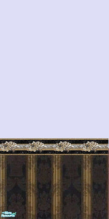 Sims 2 — MRC Wall 419 by MidnightRose — Part of the MRC Acanthus Borders Set. Created by Midnight Rose.