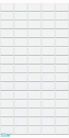 Sims 2 — MOBA Bathroom Tiles - Moba White Wall Tile by simtomatic — 