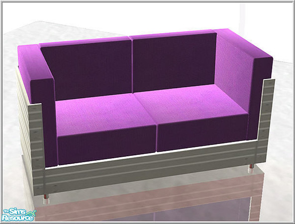Sims 2 — chill in chill out- B43 Arnosti loveseat recol purple by Birgit43 — 