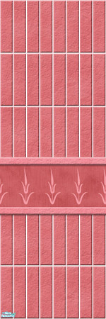 Sims 2 — Studio K Vertical Long Subway - Light Cherry by StudioKhagerks — 