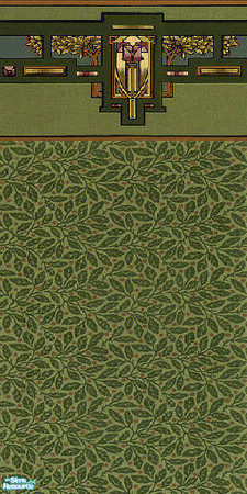 Sims 2 — VictoriaModernGreenWL by The_Unicorn — -