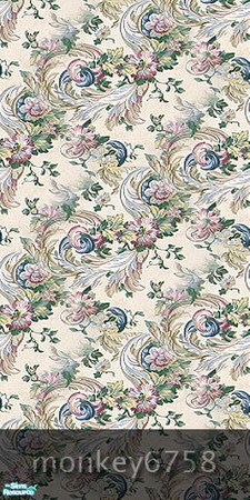 Sims 2 — Classic Pattern Wall 3-03 by monkey6758 — 