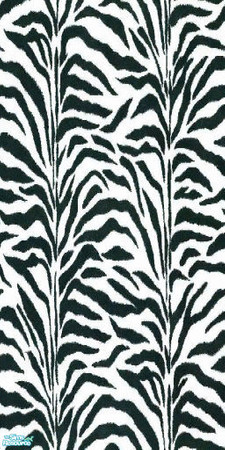 Sims 2 — Zebra Wallpaper by wyldsyde53 — A wallpaper with a zebra pattern from wyldsyde
