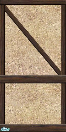 Sims 2 — grks reinforced stucco walls - 6 by greeksim — A set of 7 external walls which match each other and give you the