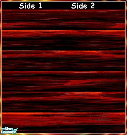 Sims 2 — Brimstone Hellwood Outdoor Siding by Agent420 — For your evil sims, demons, and whatever else, Brimstone