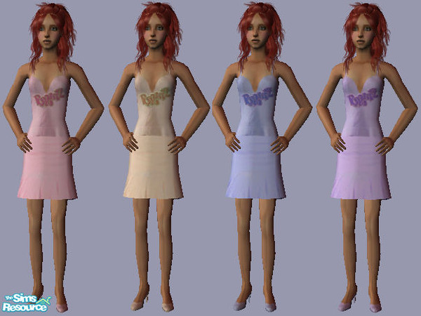 Sims 2 — Outfits for the Bratz Sims by sltoye — These are 4 recolors of an outfit for the sims bratz I made. Outfits are